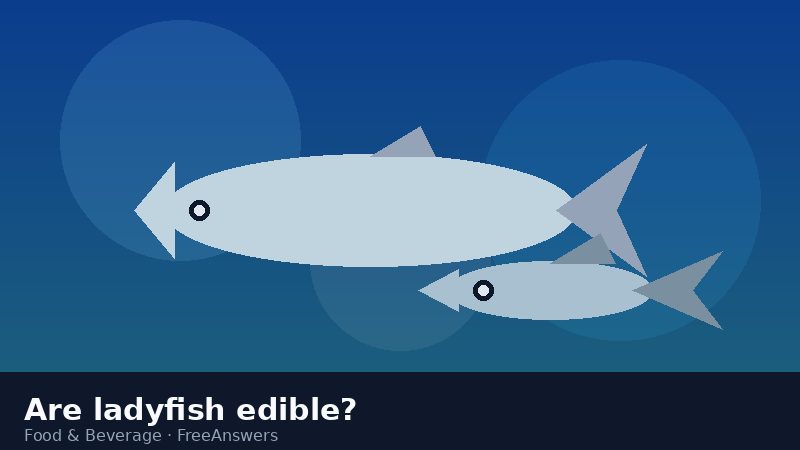 Stylized silver ladyfish illustration for Are ladyfish edible?