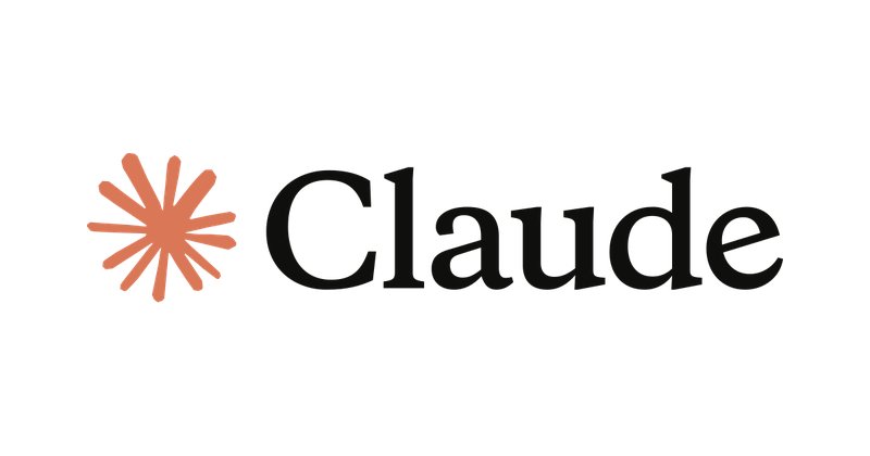 Claude logo with the orange starburst mark and the Claude wordmark, Anthropic’s AI assistant