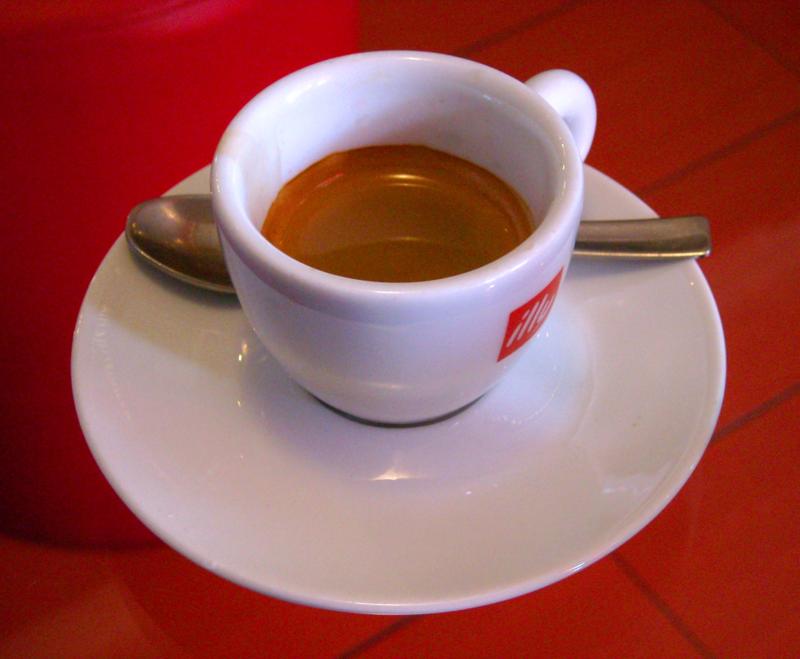 A cup of espresso