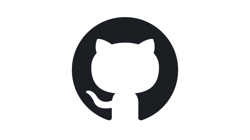 GitHub mark, a black circle with a white cat silhouette, the logo of GitHub, maker of GitHub Copilot Fusion
