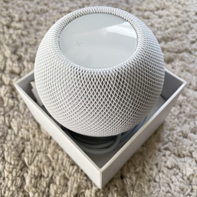 HomePod mini smart speaker