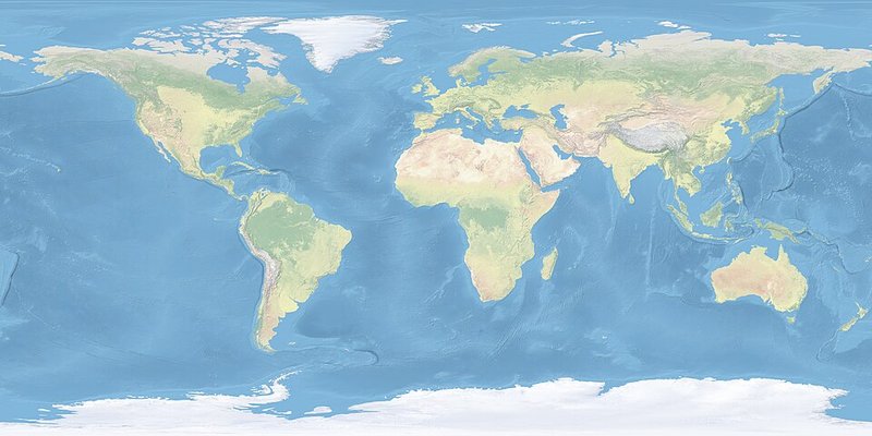 World map geographical (CC0 Natural Earth / naturalearthdata.com via Wikimedia Commons)