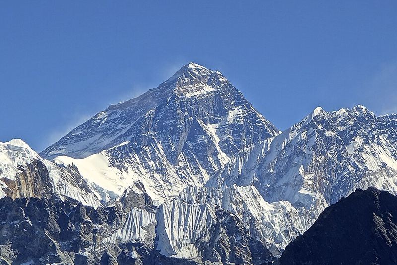 Mount Everest seen from Gokyo Ri, Nepal