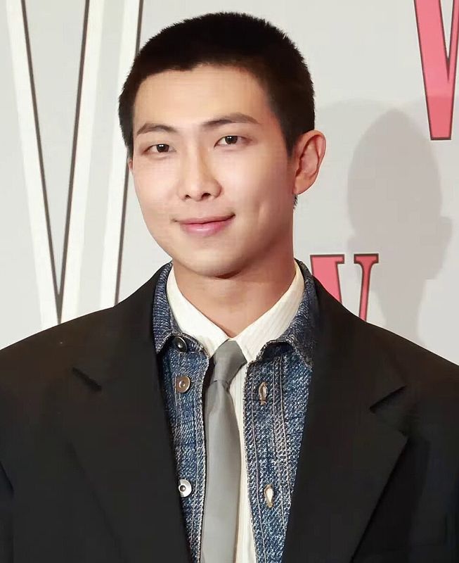 RM of BTS, Kim Nam-joon, at a W Korea event in November 2023