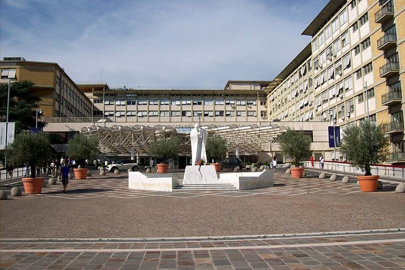 Policlinico Agostino Gemelli hospital in Rome