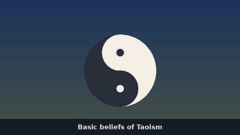 What are some basic beliefs of Taoism?